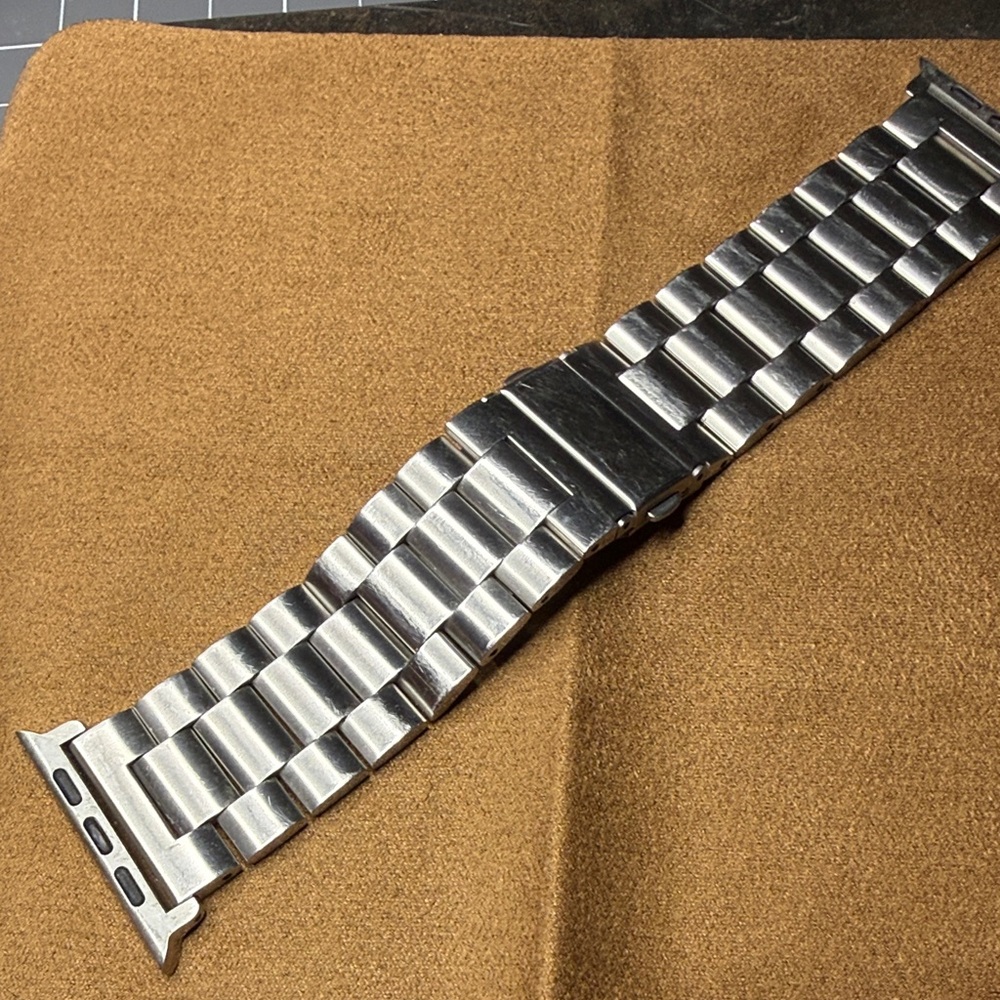 Amazon Silver Stainless Steel Link Watch Band